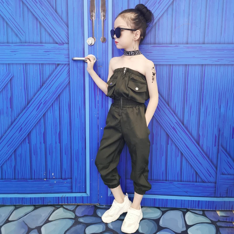 Детский эластичный комбинезон без рукавов на возраст от 3 до 12 лет | Мать и ребенок