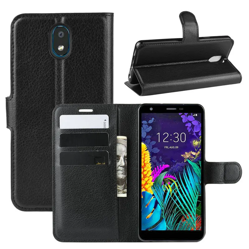 Чехол-книжка для LG K30 2019 кожаный чехол K20 K50 Q60 | Мобильные телефоны и аксессуары
