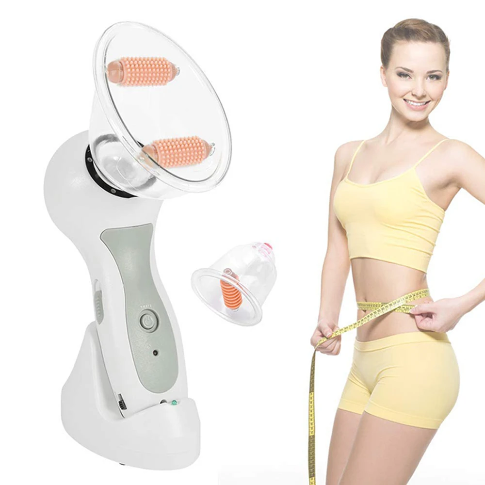 Портативный INU целлюлоза тело глубокий массажный Вакуумный Банки