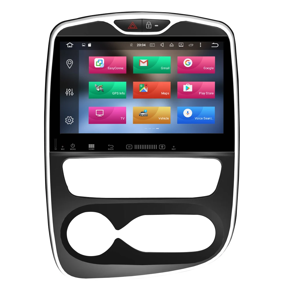Автомагнитола для Renault Clio 10 0 2016 4 Гб ОЗУ Android 2018 DVD плеер GPS навигация стерео аудио