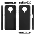 Чехол для телефона Nokia G20 6,3, чехол 6,52 дюйма, мягкий силиконовый и качественный черный чехол из ТПУ для Nokia G20 G10, оболочка