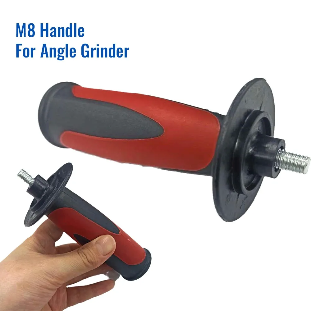 

8mm Thread Auxiliary Side Handle Non-slip Power Tool Handle For Angle Grinder M8