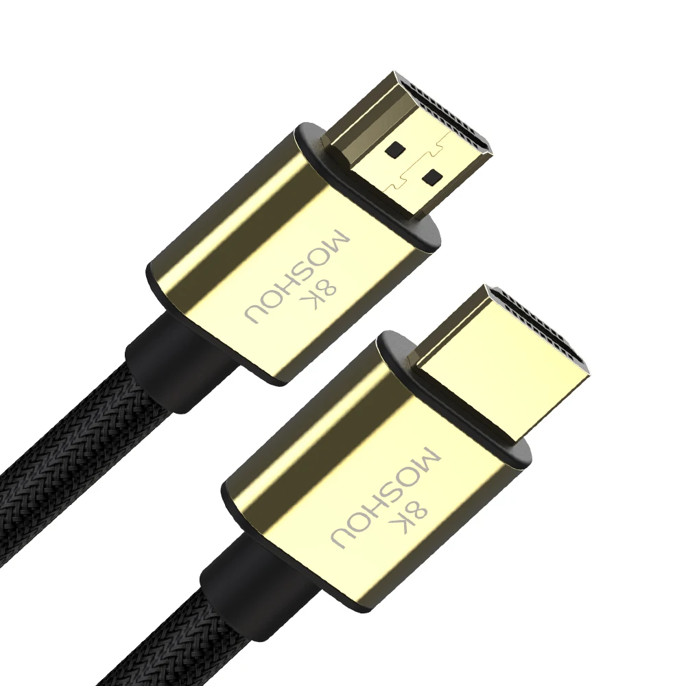 Moshou HDMI-совместимые кабели 2 1 8K 60Hz 4K 120Hz 48gbps полоса пропускания ARC видео для