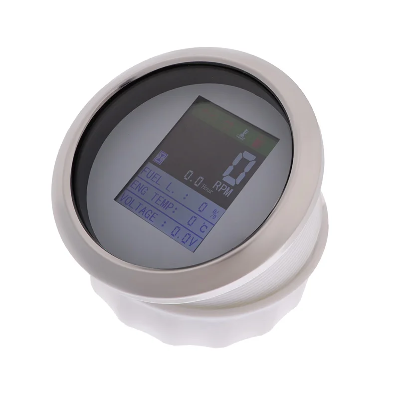 Тахометр Многофункциональный цифровой 85 мм с будильником 9 32 В|Датчики топлива| |