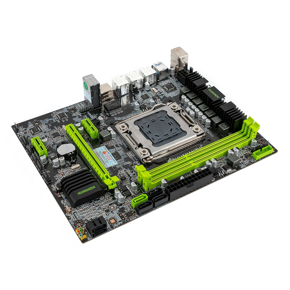 Huanan Zhi X79 6M материнская плата для Intel LGA 2011 DDR3 32 Гб SATA3.0 USB3.0 M ATX LGA2011 плата|Материнские