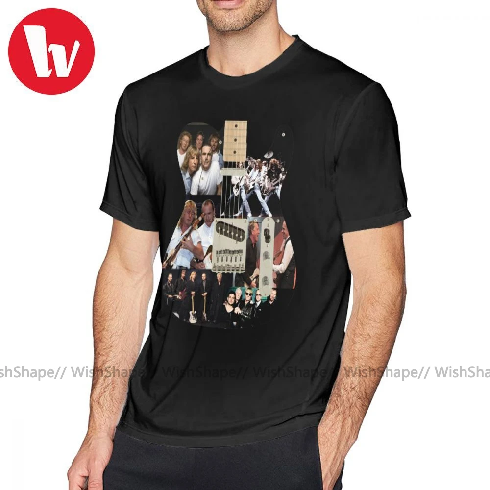 Status Quo футболка Футболка мужская летняя забавная с короткими рукавами из 100%