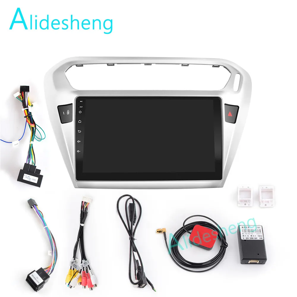 2G+ 32 2.5D 2Din Android 8,1 GO автомобильный dvd мультимедийный плеер gps для peugeot 301 Citroen Elysee радио 2013- navigatio WiFi BT