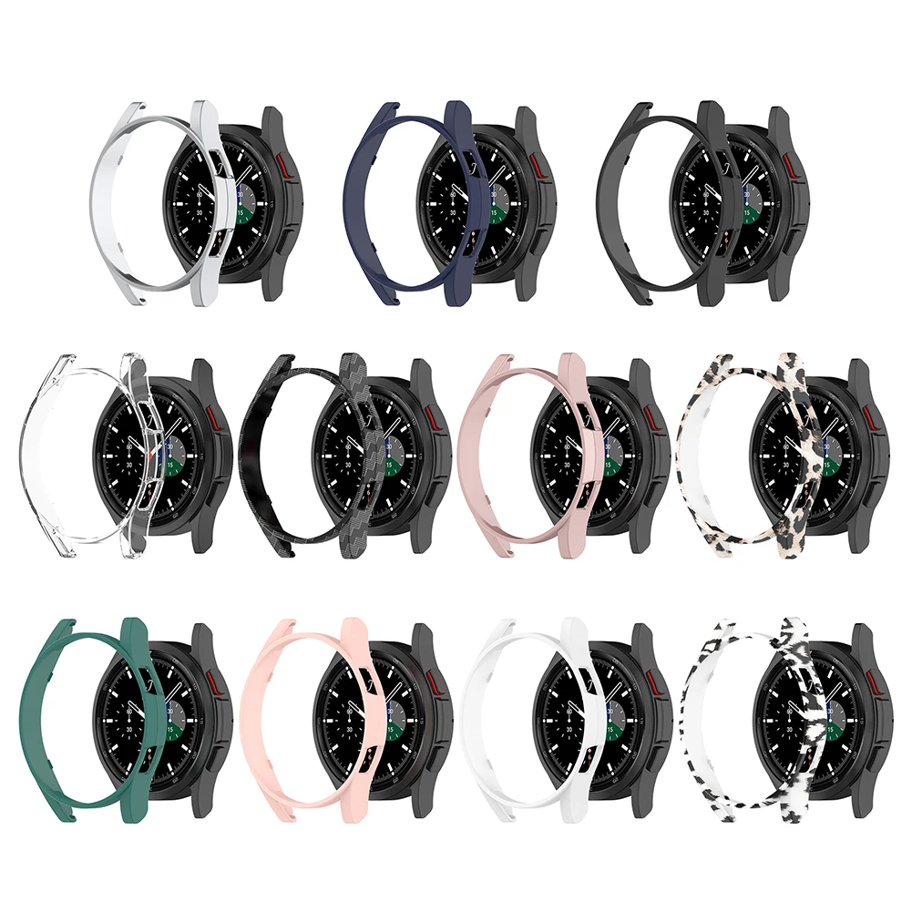 

Защитный чехол для смарт-часов, цветной чехол из поликарбоната, защитный чехол для Samsung Galaxy Watch 4 Classic, 42 мм, чехлы для часов, рамка
