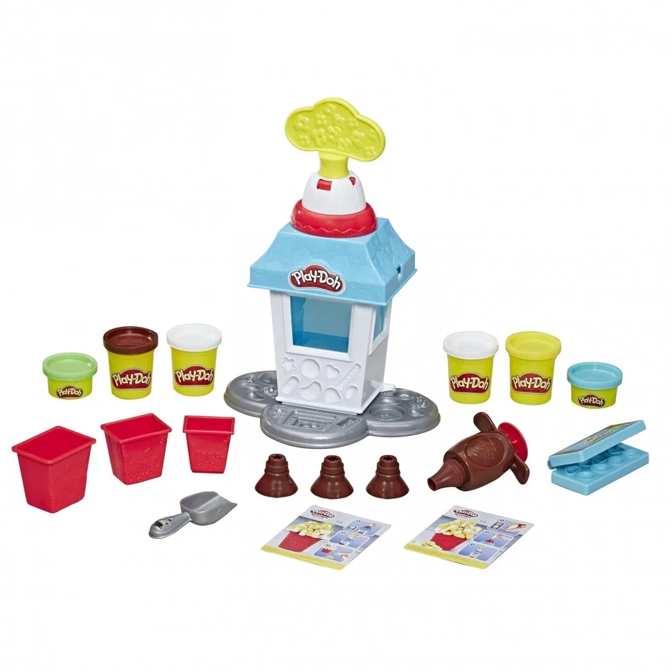 Набор игровой Play-Doh Масса для лепки Попкорн-вечеринка E5110EU4 | Игрушки и хобби