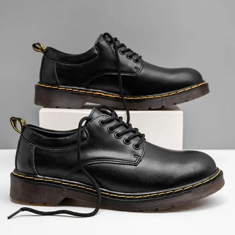 

2021 Autumn New Men's Fashion Pu Comfortable Lace Up Casual Shoes Car Sewing Popular Classic Versatile Men's Shoes 8KH262