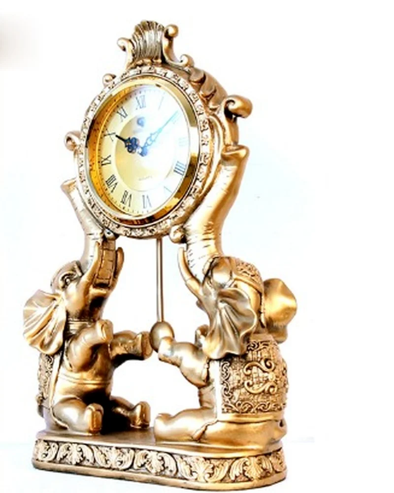 Настольные и настольные часы в стиле ретро Креативные украшения для гостиной