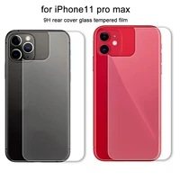 tempered glass phone back protective film for iphone 7 8 plus xs max 11 pro max