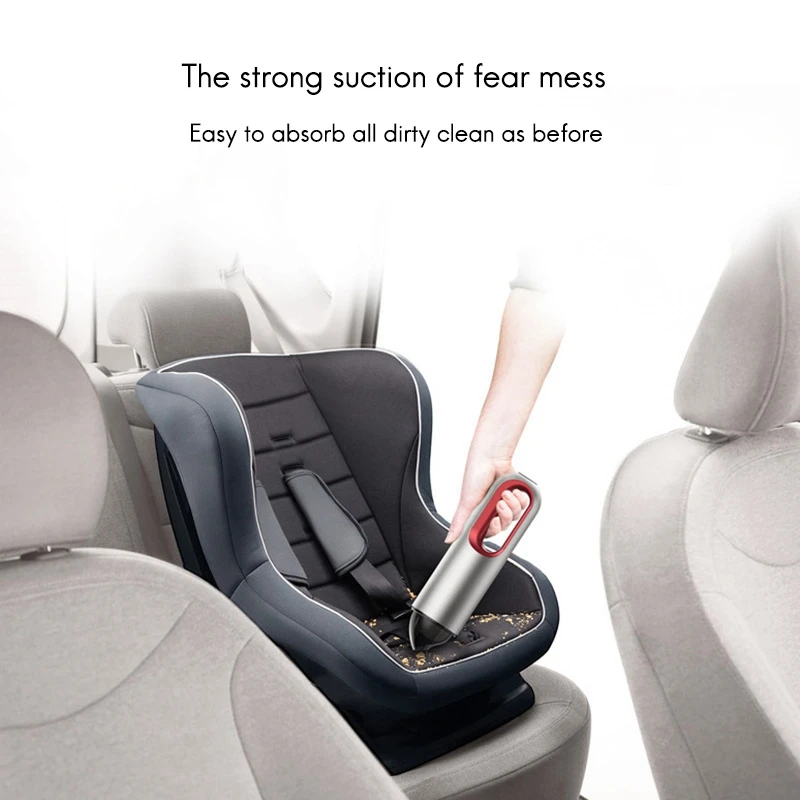 

Car Vacuum Cleaner Cordless, Mini Handheld Vacuum Strong Ultra Lightweight Portable Rechargeable for Car/Home