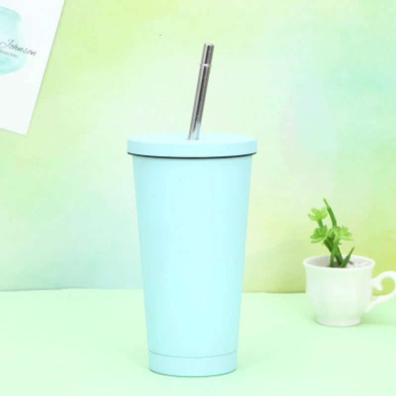 500 мл быстрая вакуумная фляжка кружка из нержавеющей стали Термокружка для