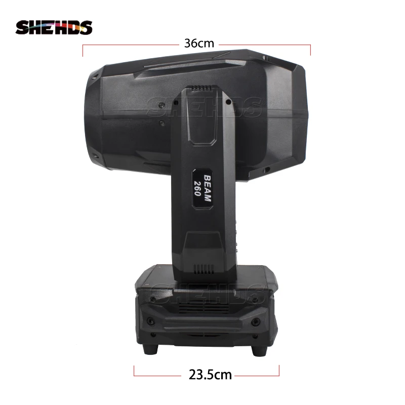 SHEHDS 16/17 канал 260 W СИД Moving головной свет Лира луч дежурное освещение dmx двойная