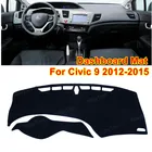 Противоскользящий коврик для Honda Civic 9 2012-2015 FB FK FA FD, Солнцезащитный коврик, защитный ковер, чехол для приборной панели, аксессуары