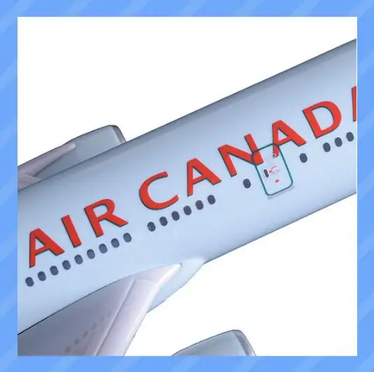 47 см модель самолета Боинг 777 авиакомпании США Канада авиалинии из смолы