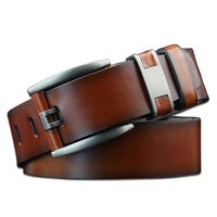 ckobj mens belt mens high quality belt mens leather calfskin belt luxury pin buckle vintage belt jeans free shipping