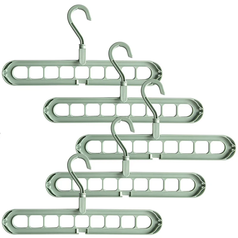 Волшебные вешалки-органайзеры вращающиеся Противоскользящие вешалки