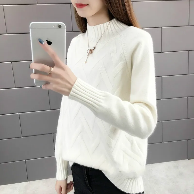 Свитер женский осенне-зимний теплый недорогой оптом 2019 | Женская одежда