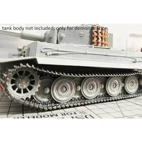 Металлические звенья трека SANXIN SX35020 в масштабе 1/35 с металлическим штифтом для немецкого танка Tiger I