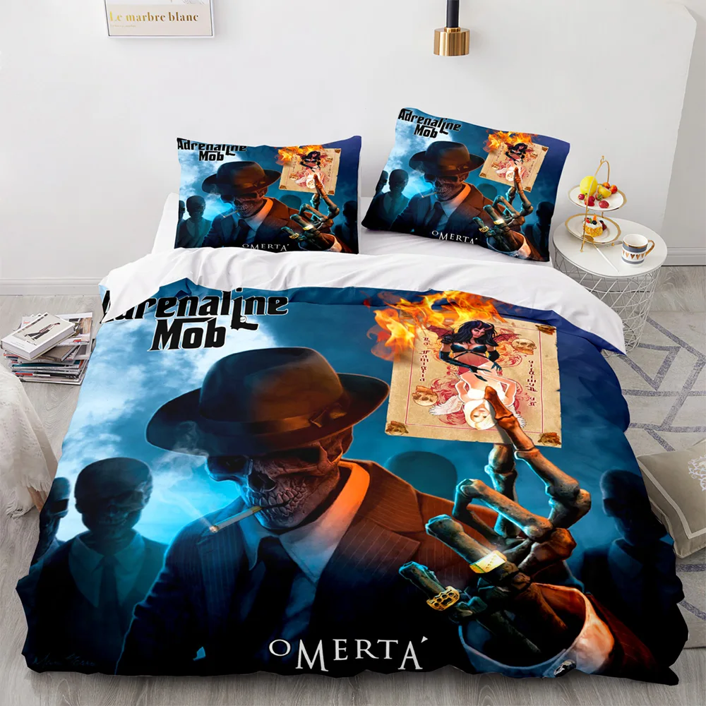 Комплект постельного белья со скелетом одинарный двойной полноразмерный