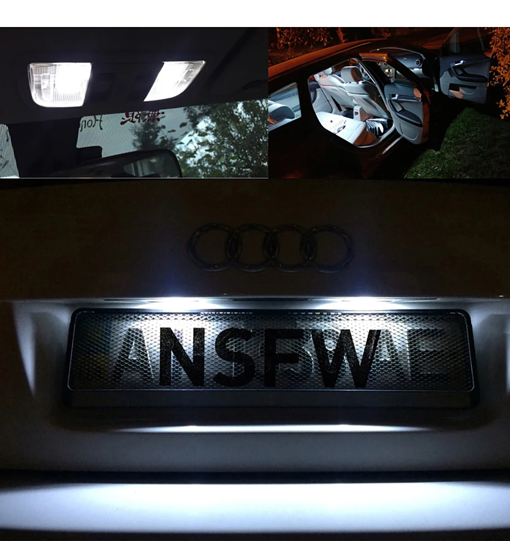 Автомобильные светодиодные лампы C5W Canbus без ошибок 31/36/39/41 мм фестон