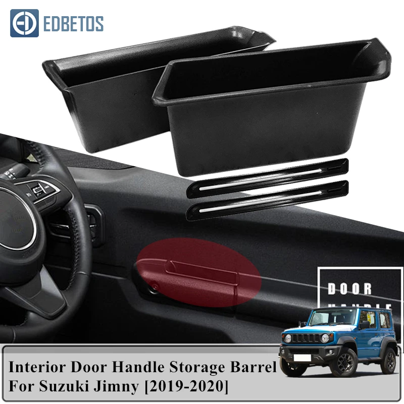 

Door Handle Storage Box Jimny 2019 2020 For Suzuki Jimny Interior Door Handle Storage Barrel Jimny Car Storage Plastic Box