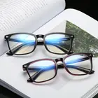 Модные прозрачные женские и мужские очки с прозрачными линзами, очки с защитой от синего света