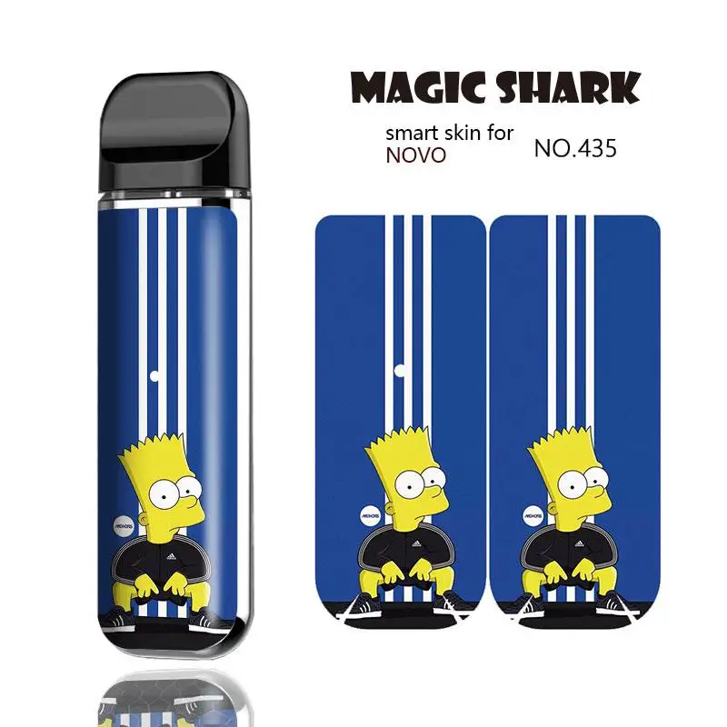 Модный чехол Magic Shark с Бэтменом черепом обезьяной King Simpson Dreamy Sky вейп стикер пленка