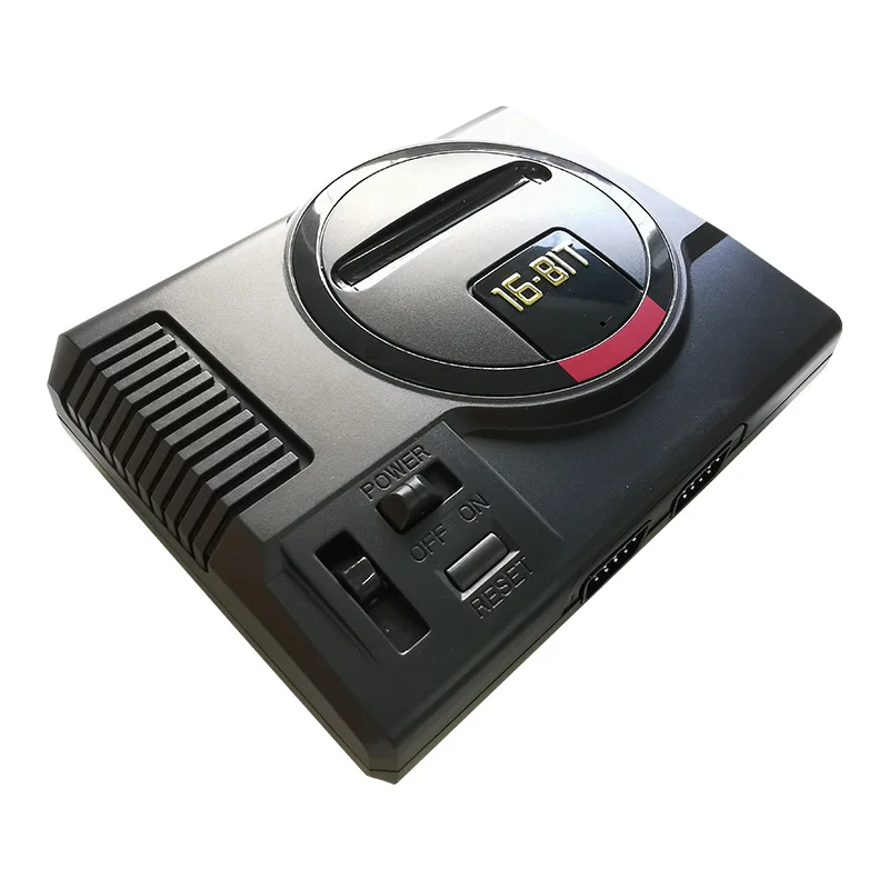 SEGA консоль 16 бит Genesis система 216 игр 2 контроллеры новая модель RCA комплекс много