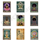 Настенная картина для йоги и хиппи для девочек, Забавный плакат с принтом йоги, Картина на холсте с ведьмами намаст, винтажная картина на стену для любителей медитации и йоги