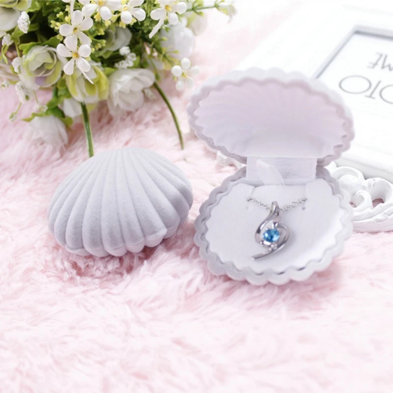 Эстетическая мода многоцветный бархатный бокс для хранения ювелирных изделий