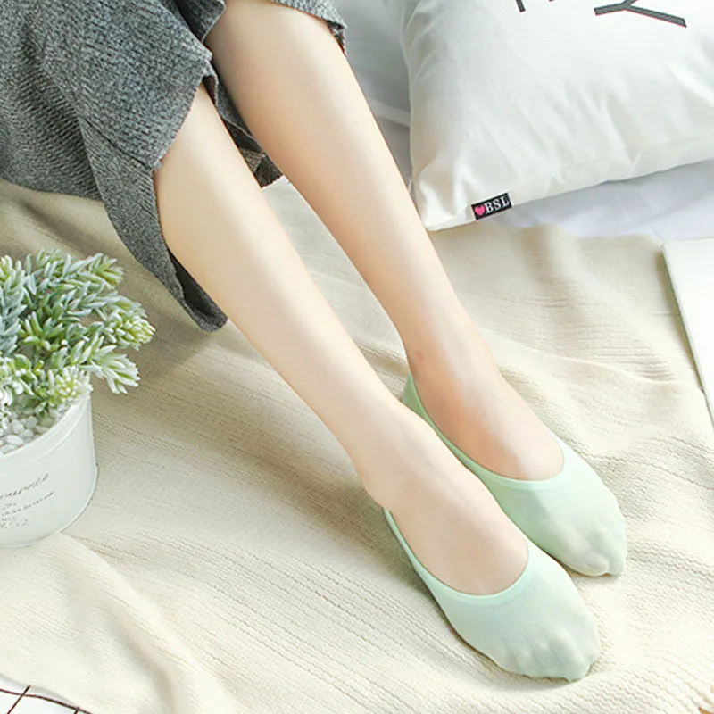 2020 однотонные повседневные тонкие короткие носки женские хлопковые Модные
