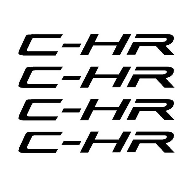 

30x11cmCar Stickers Checked Flag Head Lights Rearview Mirrors Door Handle For Toyota CHR Vinyls D20