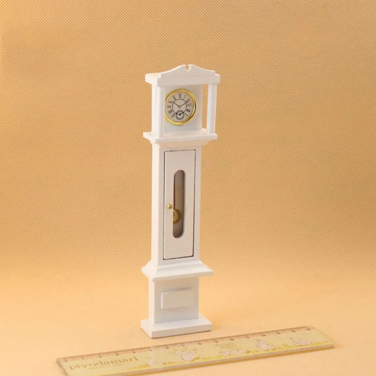 Игрушки семейный мини орнамент мебель Дед часы искусство и ремесла твердой