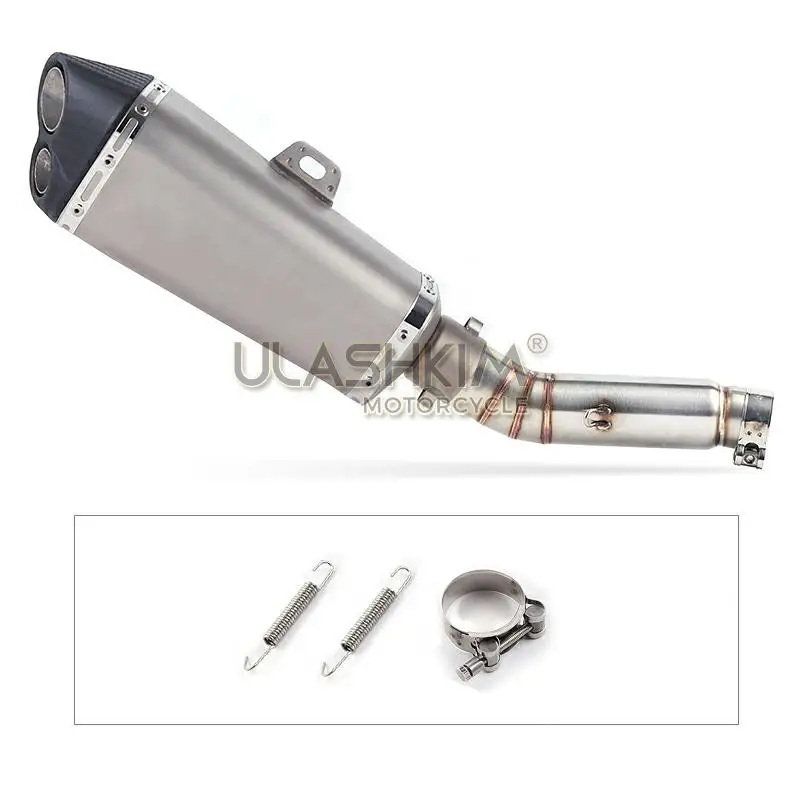 Выхлопная труба глушителя для мотоцикла средняя без шнуровки HONDA CBR400 CB500R CBR500R