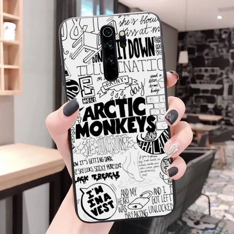 ARCTIC MONKEYS мягкий чехол для телефона Redmi Note 4/4X/7/5/5A/8/8T/9/9PRO/6pro 7A чехол|Чехлы-накладки| |