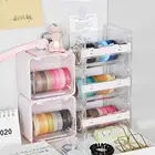 Прочный журнальный держатель для ленты Васи, Диспенсер, резак, прозрачная лента васи, органайзер для хранения, офисные принадлежности