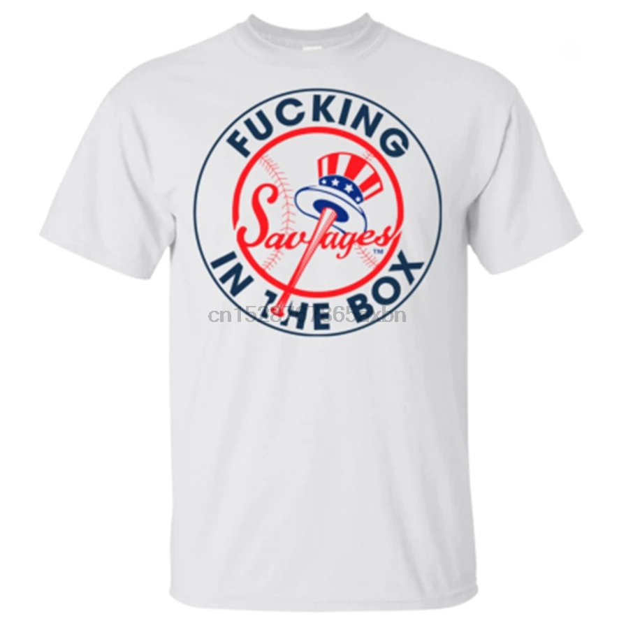 My Guys Are Savage In The Box Aaron Boone Yankees Нью-Йорк белая футболка толстовка | Мужская одежда