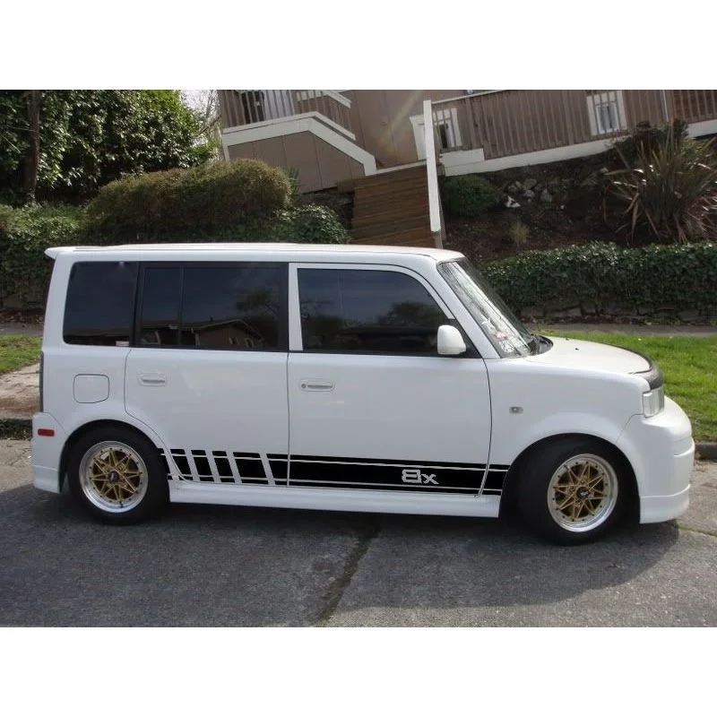 

Для 2X многоцветной графики xB Символ Автомобиля Гонки виниловая наклейка