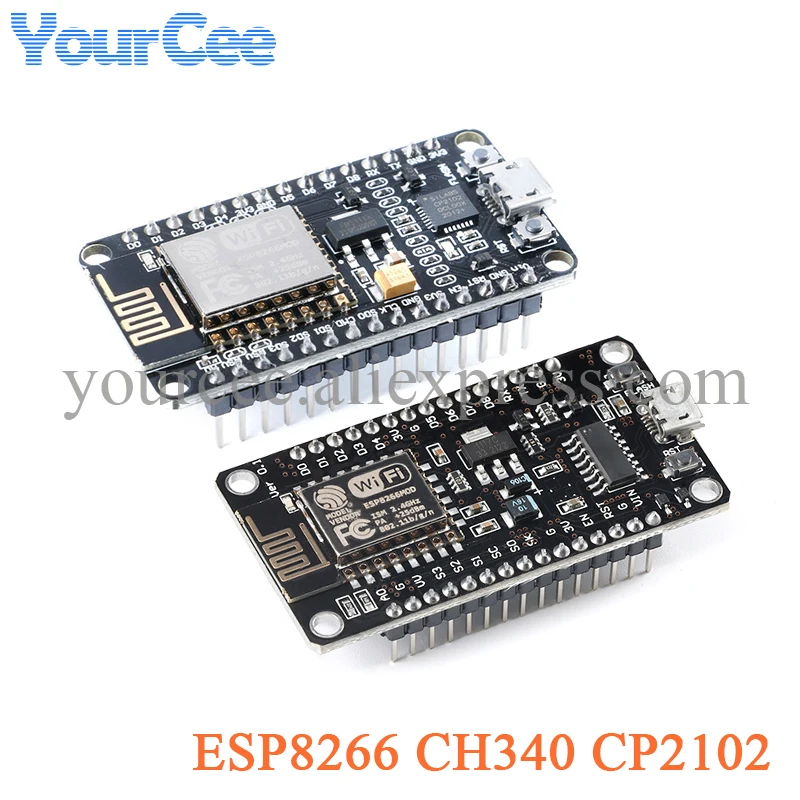 

ESP8266 Development Board Module ESP 12E Wifi Wireless Module CH340 CP2102 Lua IoT Internet of Things PCB Antenna