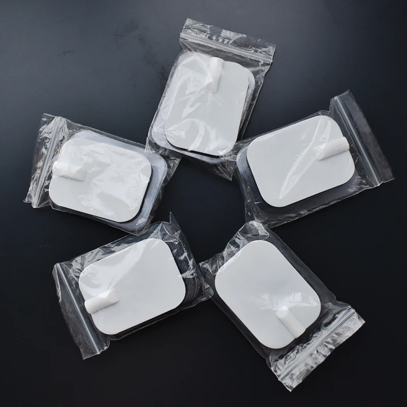 10 шт. 6*4 см многоразовые самоклеющиеся прокладки для электродов ЭМС нерва мышц