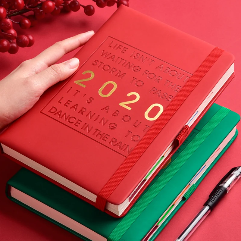 Модный ежедневник на 2020 январь-декабрь записная книжка 365 дневник с мягкой