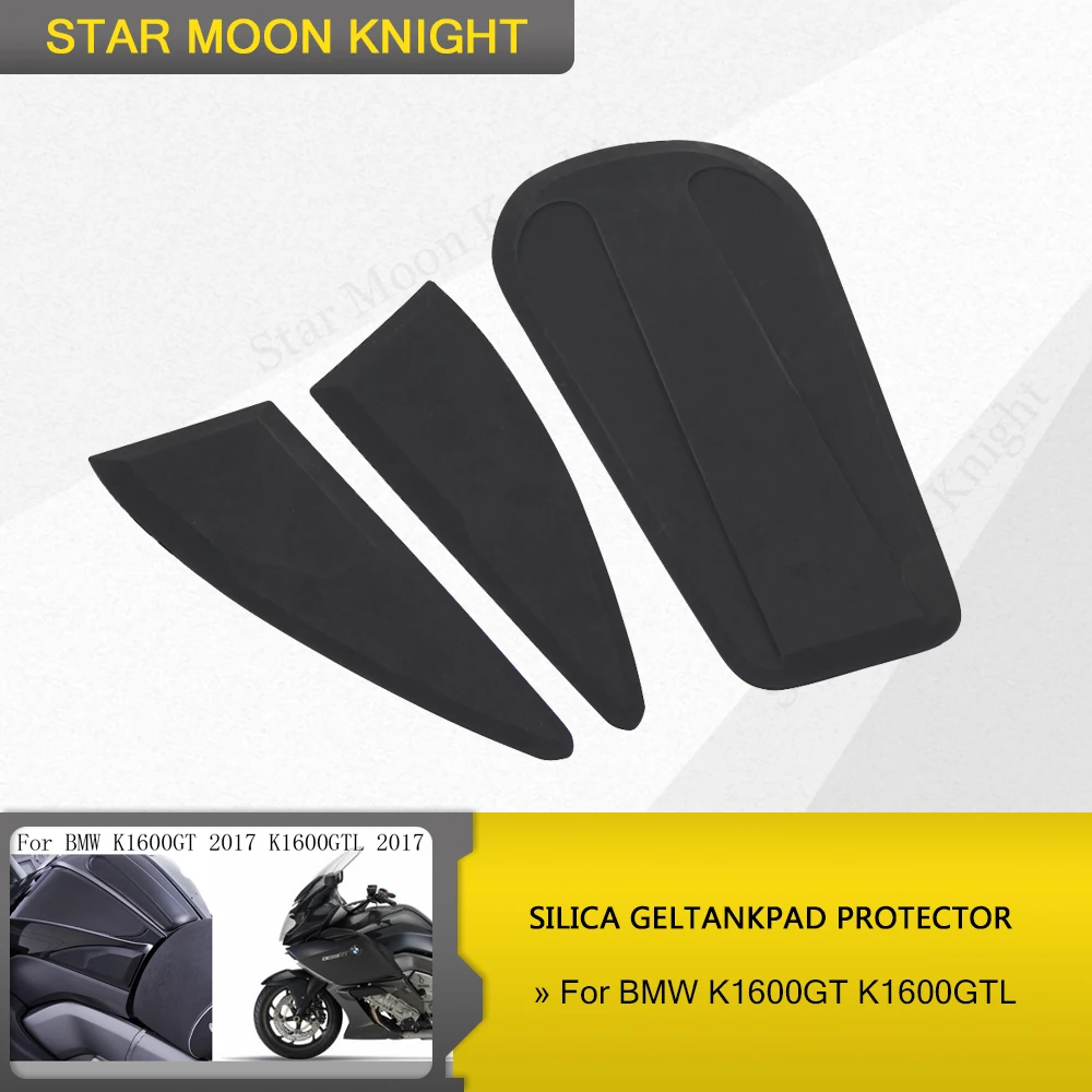 

K1600 Protector Anti slip Tank Pad Sticker Gas Knee Grip Traction Side 3M Decal for BMW K1600GT 2017 K1600GTL 2017