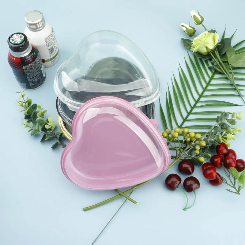 

I Love You Box Strawberry In Chocolate Plastic Heart Shape Packaging Boxes