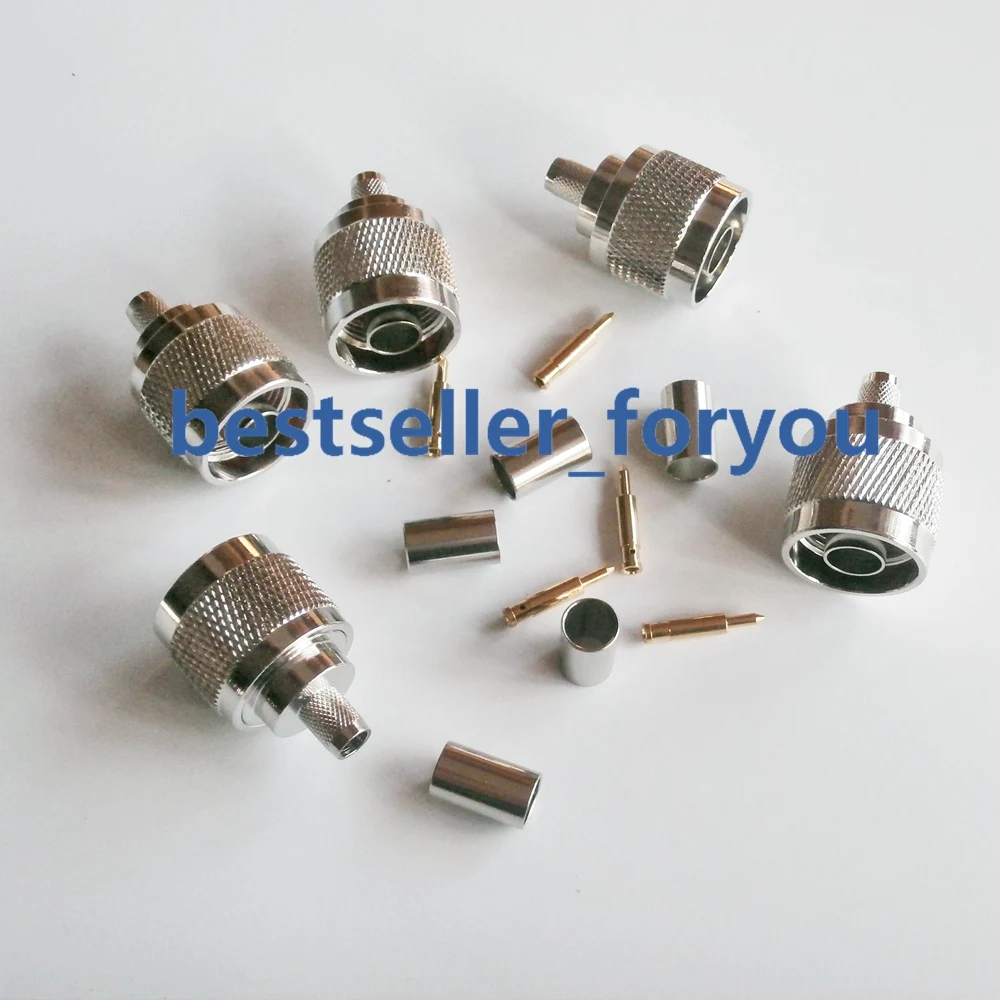 N штекер обжимные клещи для Belden 9258 LMR240 RG-8X RG8X RF коаксиальный кабель Разъем |