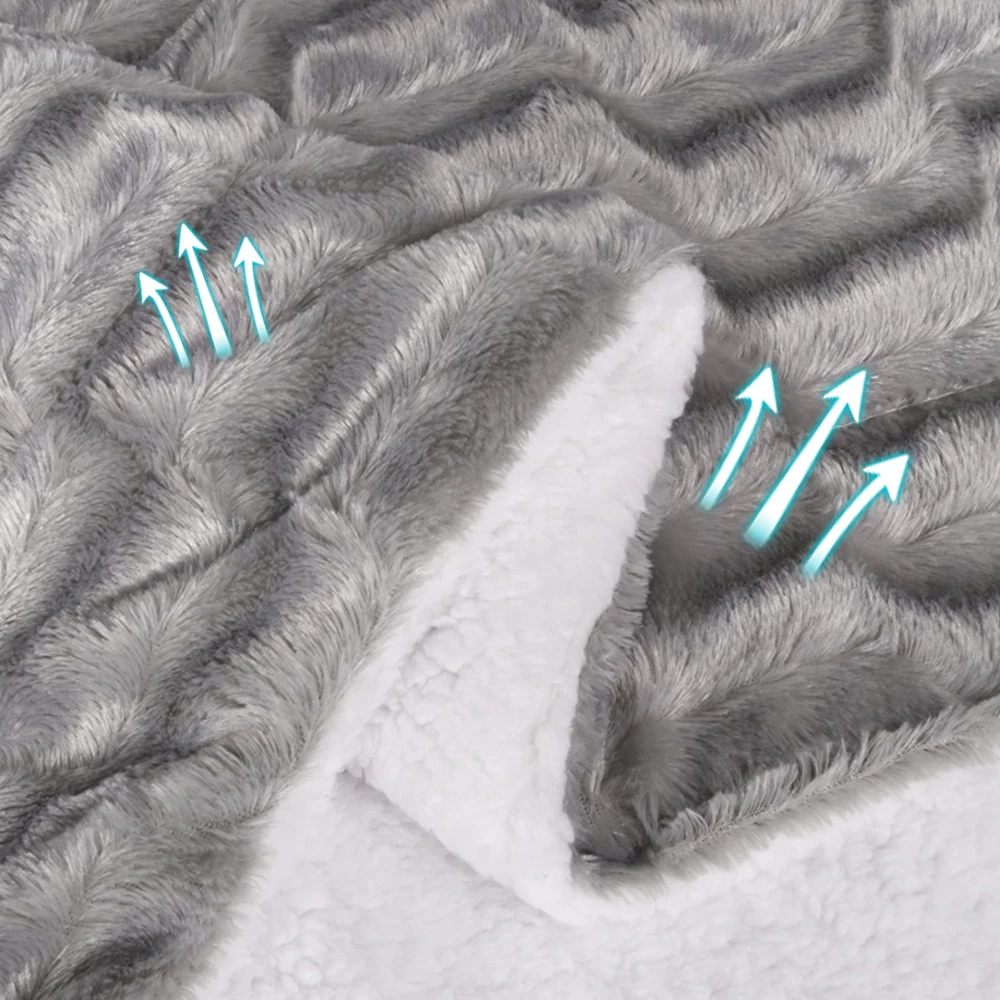 

Soft Blanket PV Wool Blanket Thick Lamb Wool Blanket Winter Sheet Sofa Flannel Blankets Throw for Bedding Travel Bedspread