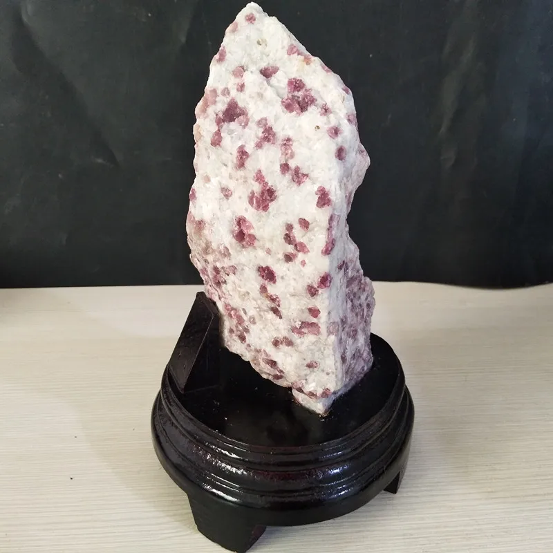

2060g Natural stone crystals plum blossom tourmaline raw mineral specimens home decoration raw crystals gem collection
