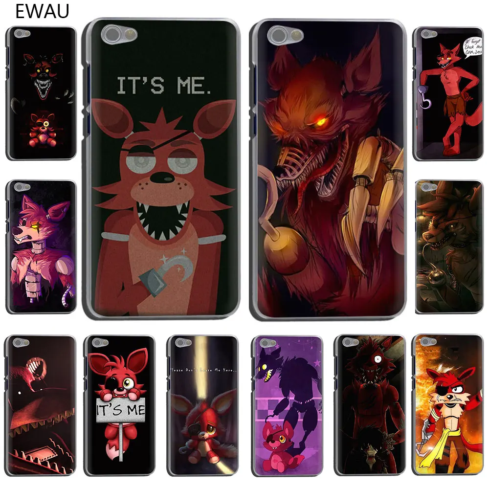 EWAU Fnaf плюшевый Foxy жесткий чехол для телефона Xiaomi Redmi 4A 4X5 5A 6 6A 7 7A Plus GO S2 K20 pro